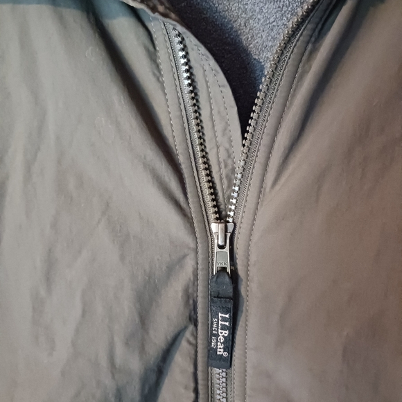 L.L. Bean Classic Men's Olive Bomber Jacket Size Large - Picture 4 of 8
